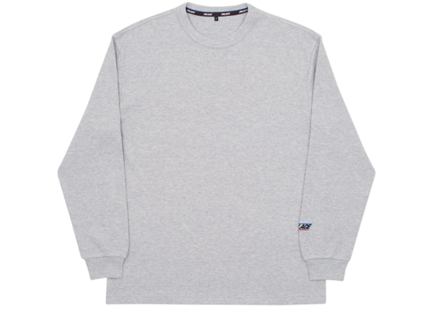 Palace Basically a Waffle Longsleeve Grey Marl