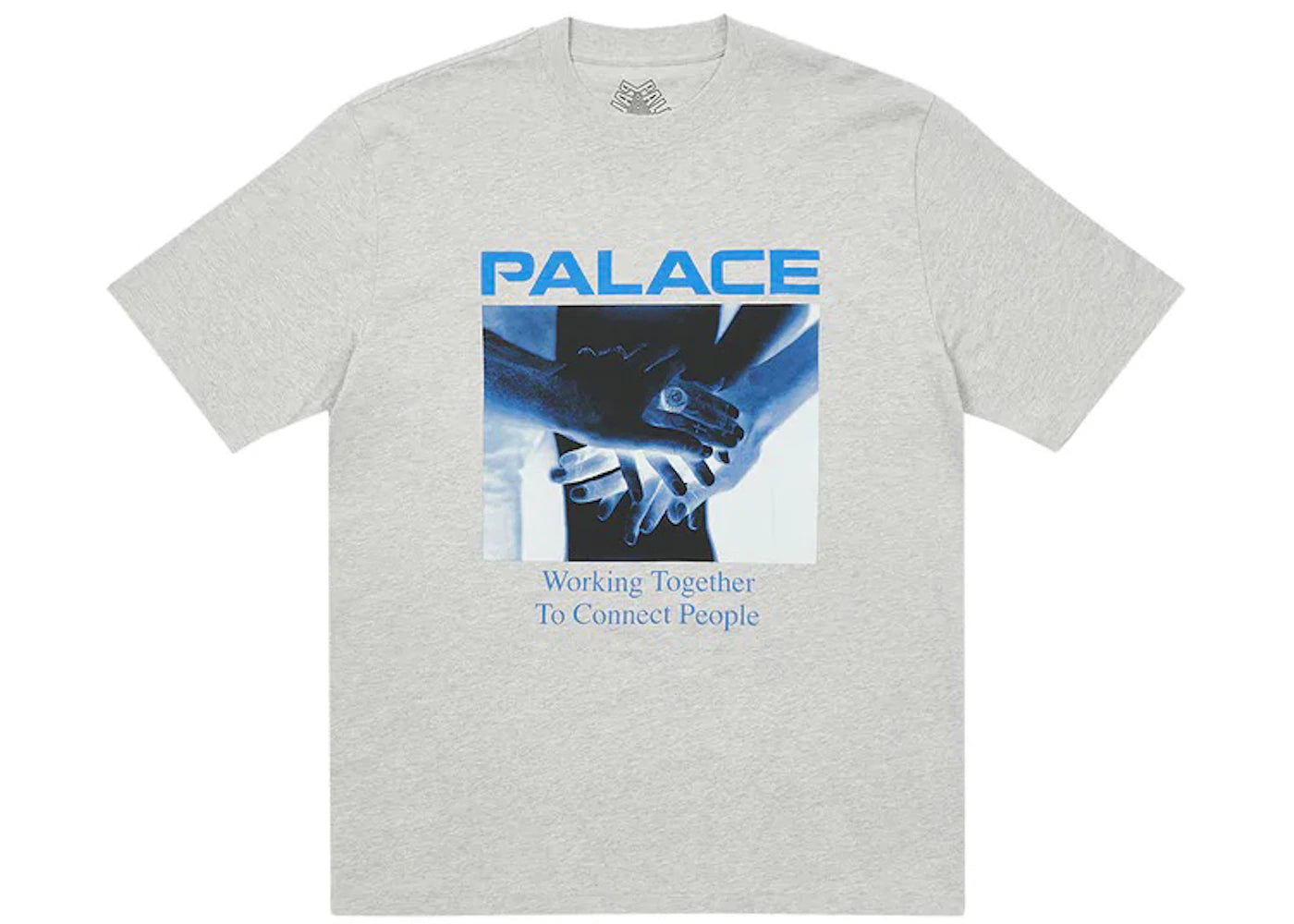 Palace Battery T-Shirt Grey Marl