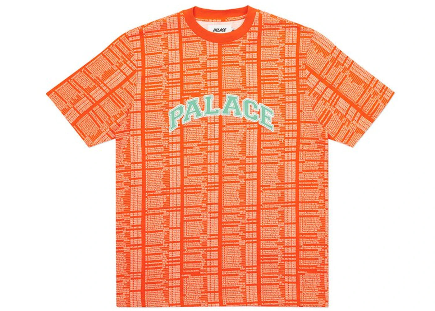 Palace Bell Man Allover T-Shirt Red