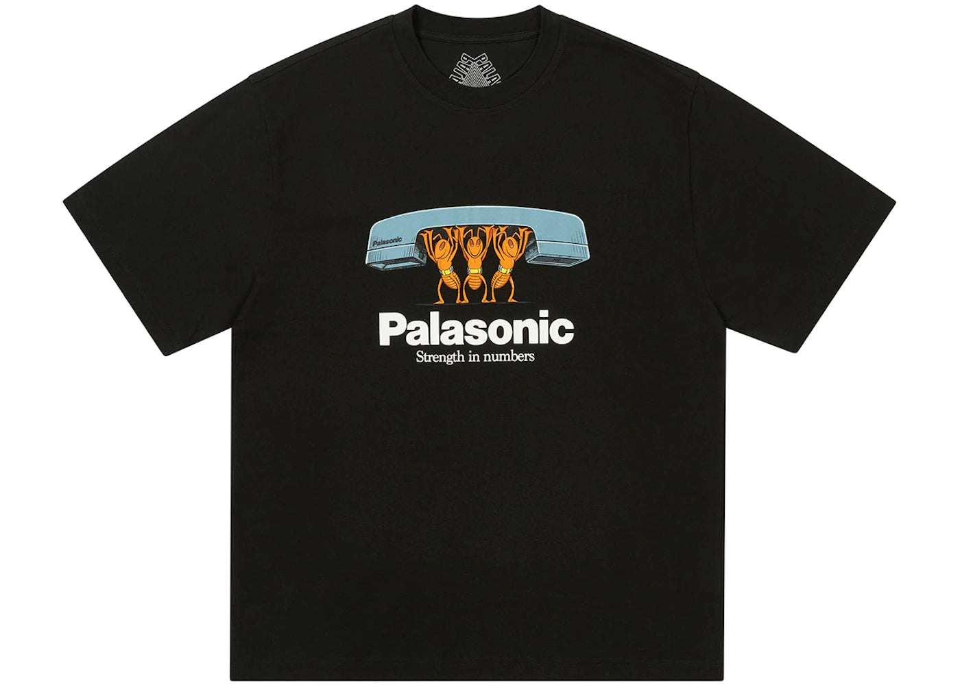 Palace Bell Man T-Shirt (FW24) Black