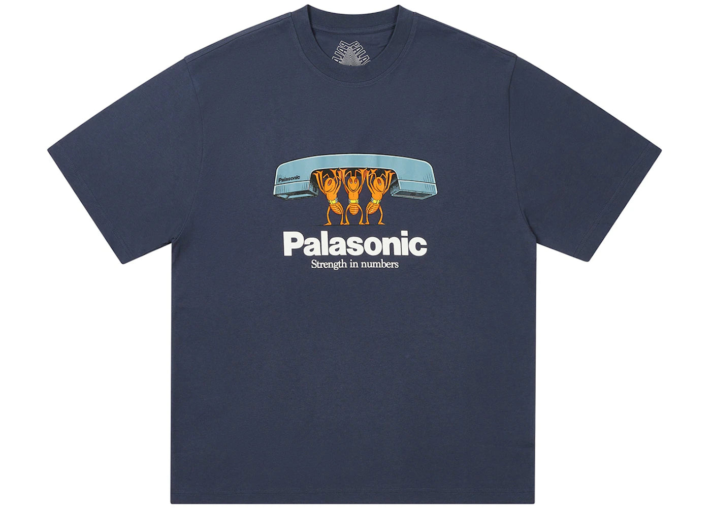 Palace Bell Man T-Shirt (FW24) Navy