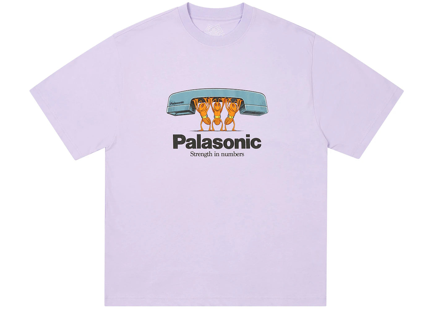 Palace Bell Man T-Shirt (FW24) Pastel Purple