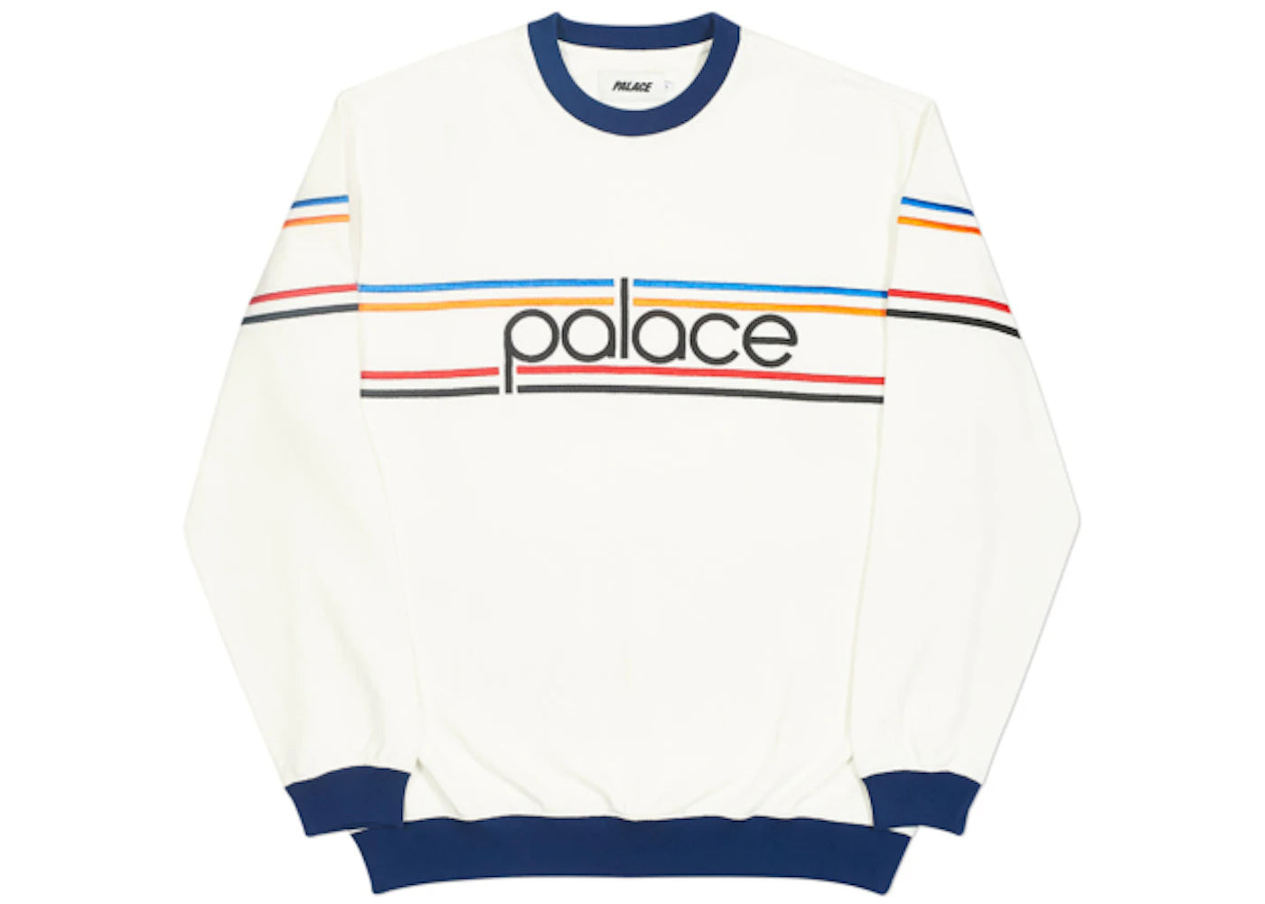 Palace Bennytron Crew White/Navy