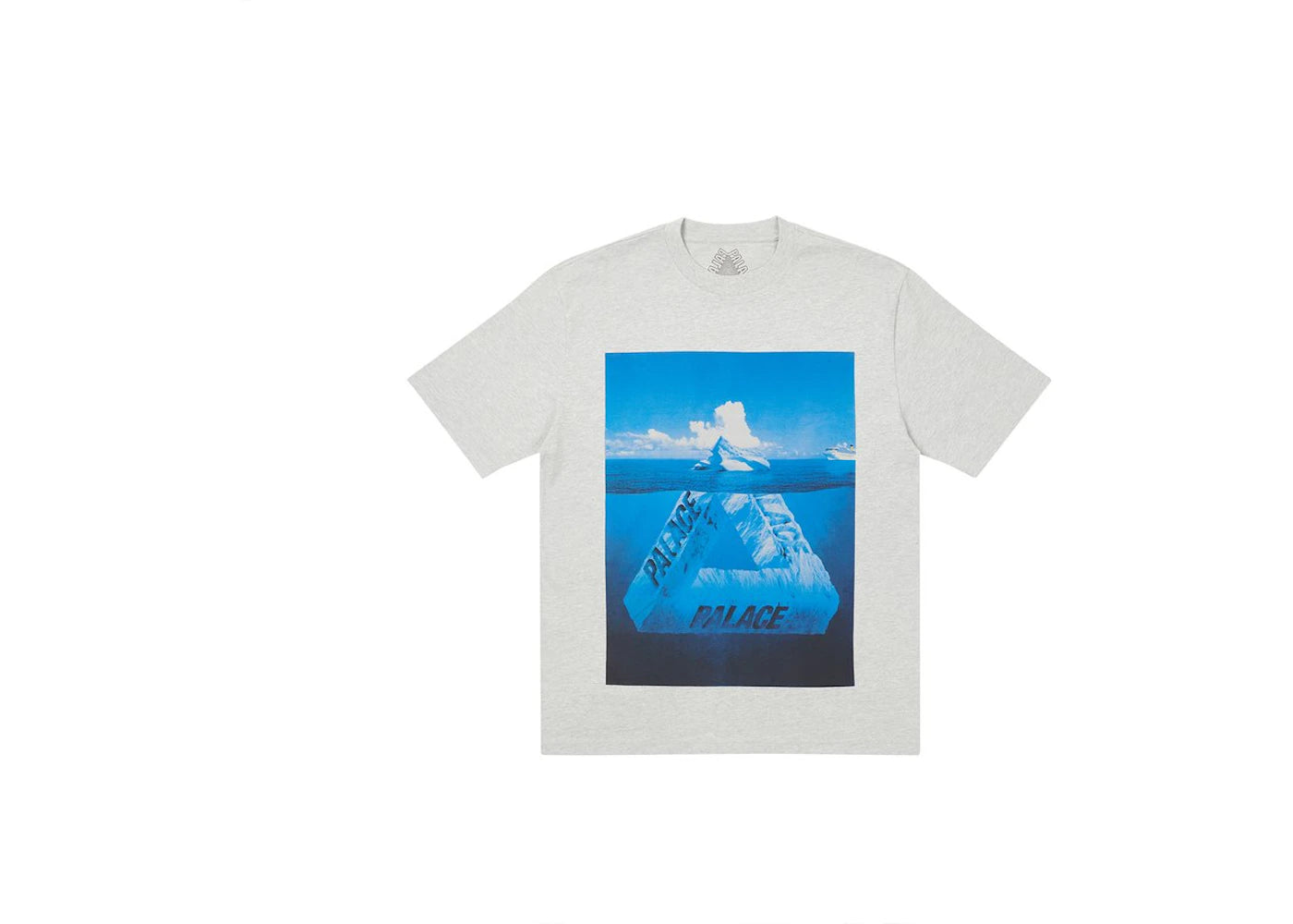 Palace Berg-Ferg T-shirt Grey Marl