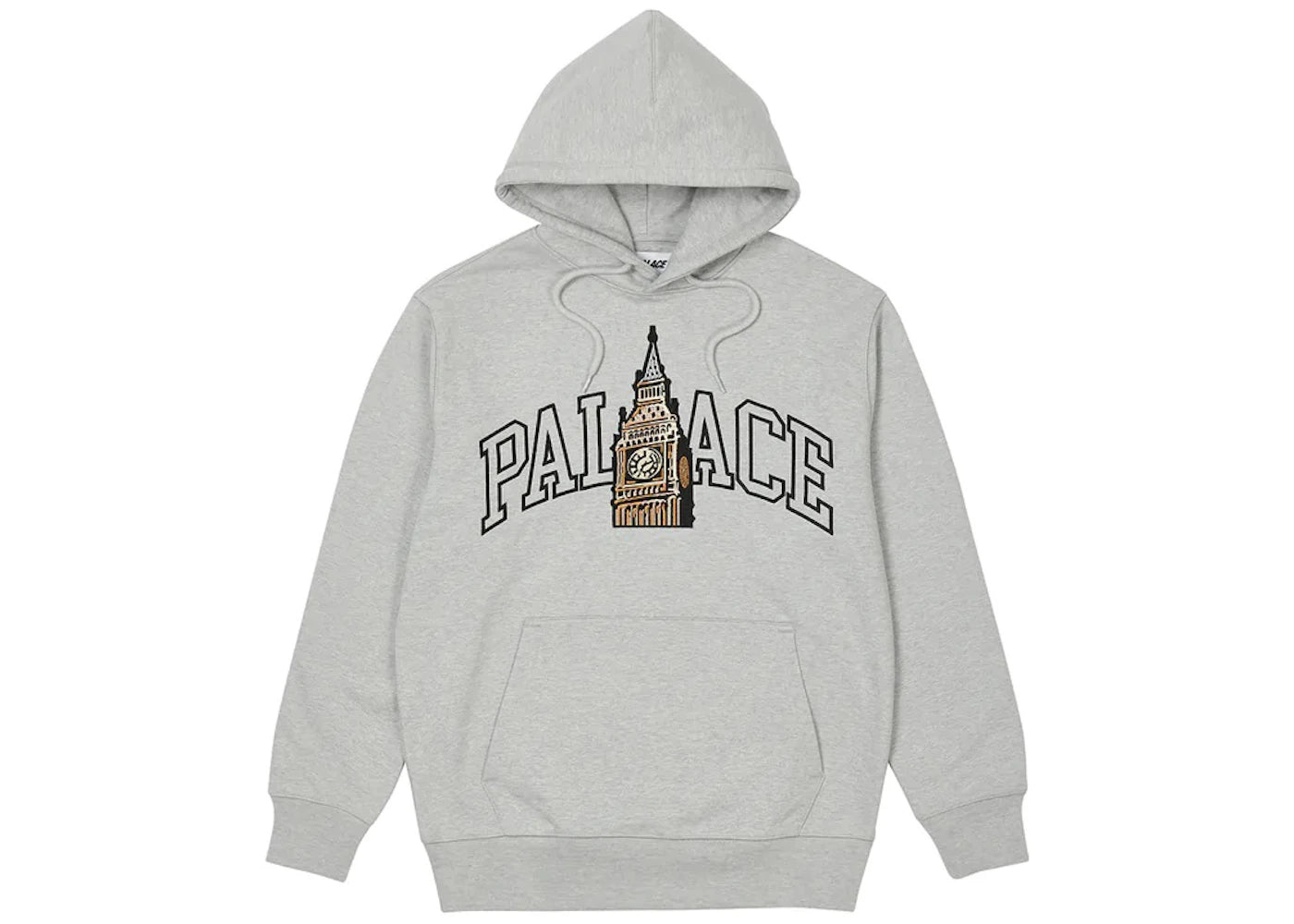 Palace Big Ben Hood Grey Marl