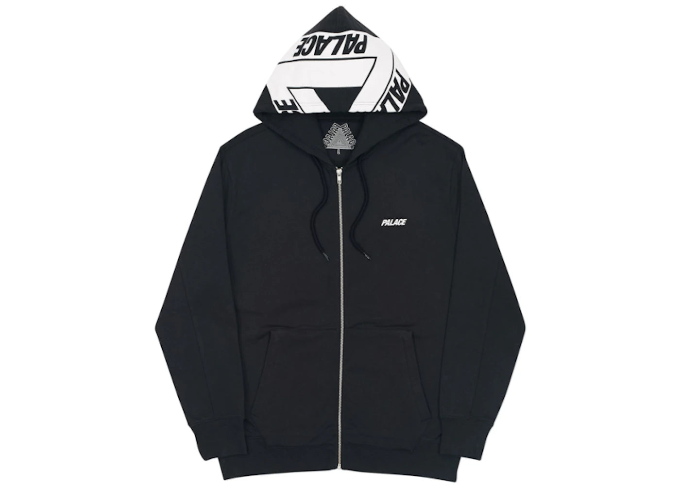 Palace Big Tri-Ferg Zip Hood Black