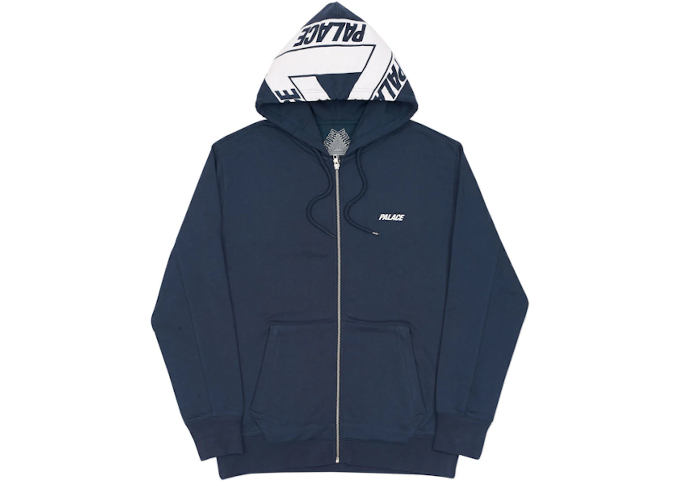Palace Big Tri-Ferg Zip Hood Navy