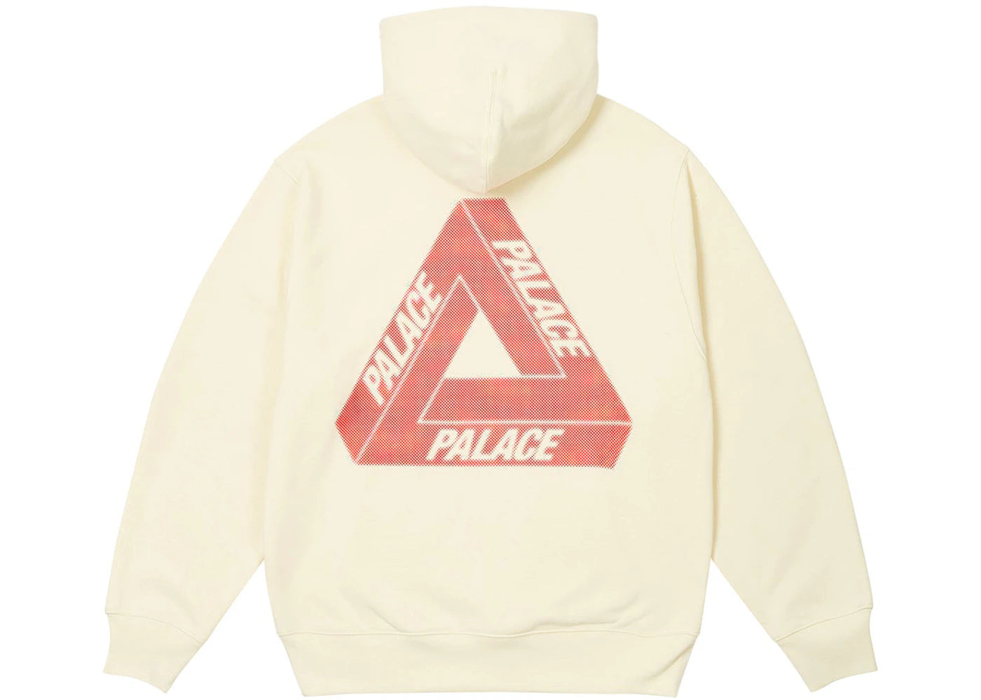 Palace Bit Grippy Tri-Ferg Hood White
