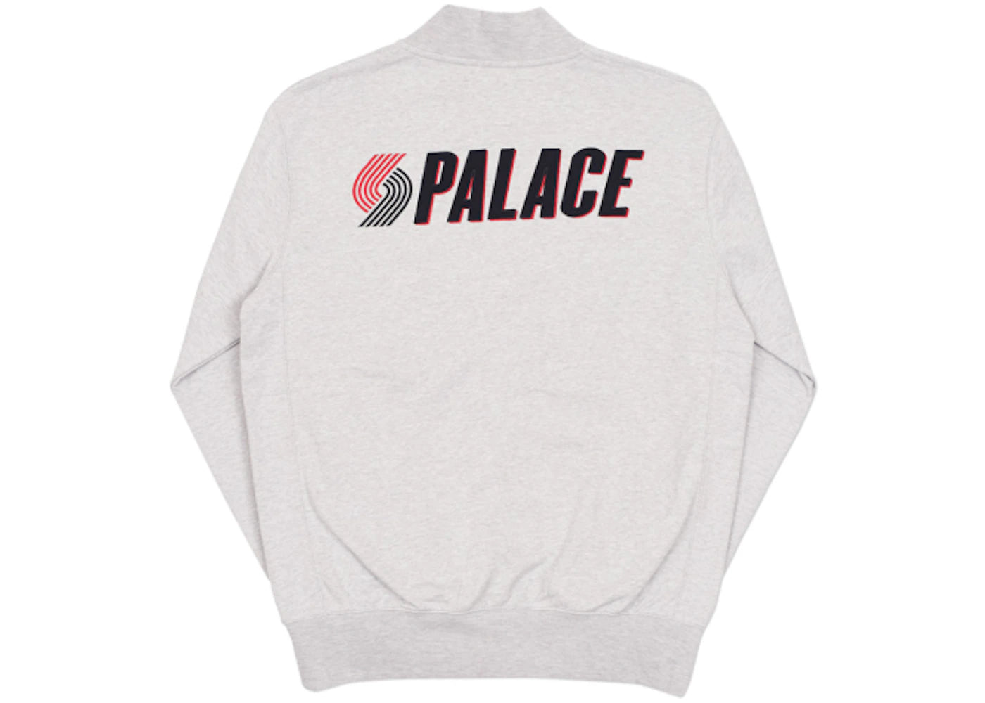 Palace Blazed Zip Bomber Grey Marl