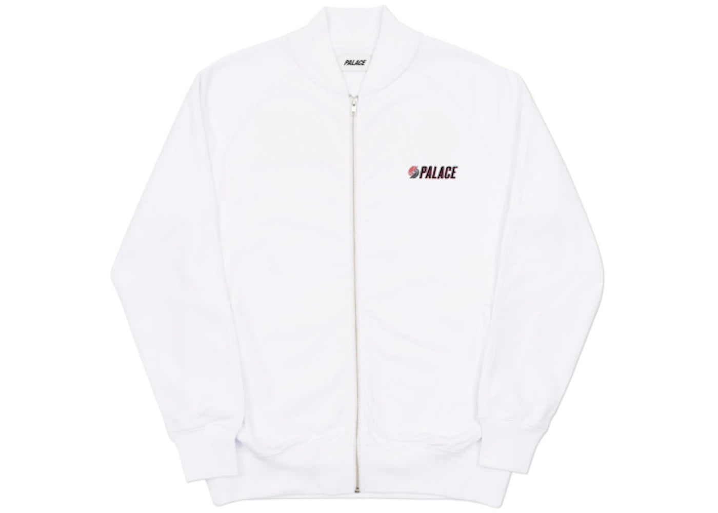 Palace Blazed Zip Bomber White