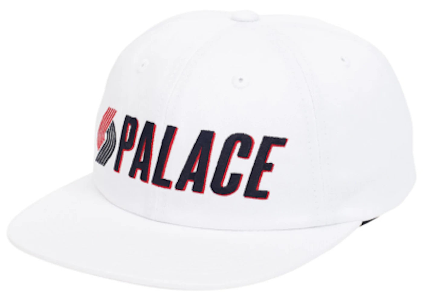 Palace Blazers 6-Panel White/Black/Red