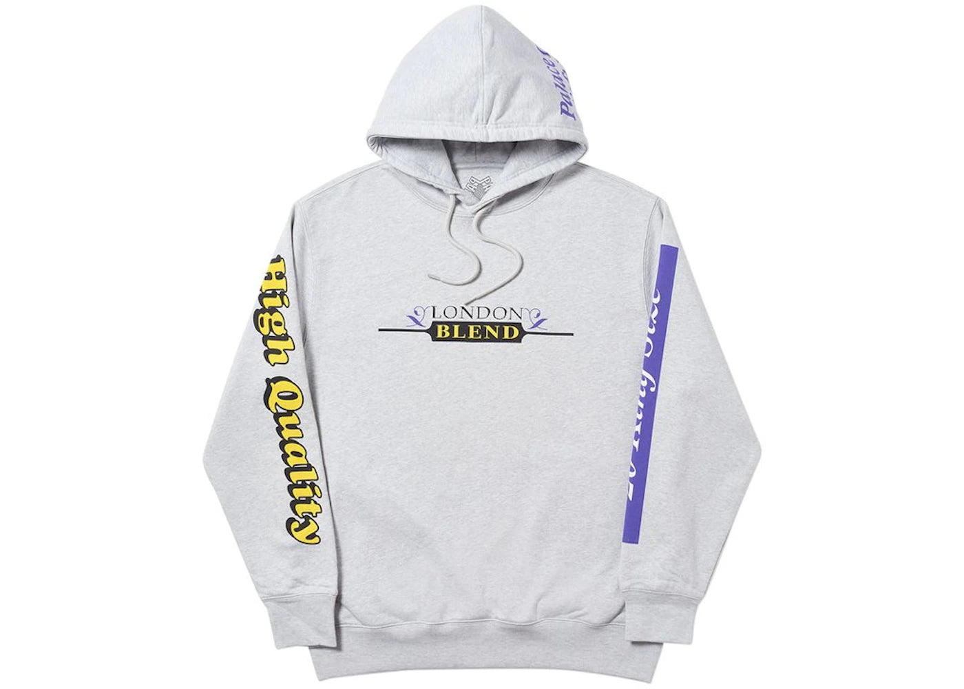 Palace Blender Hood Grey Marl