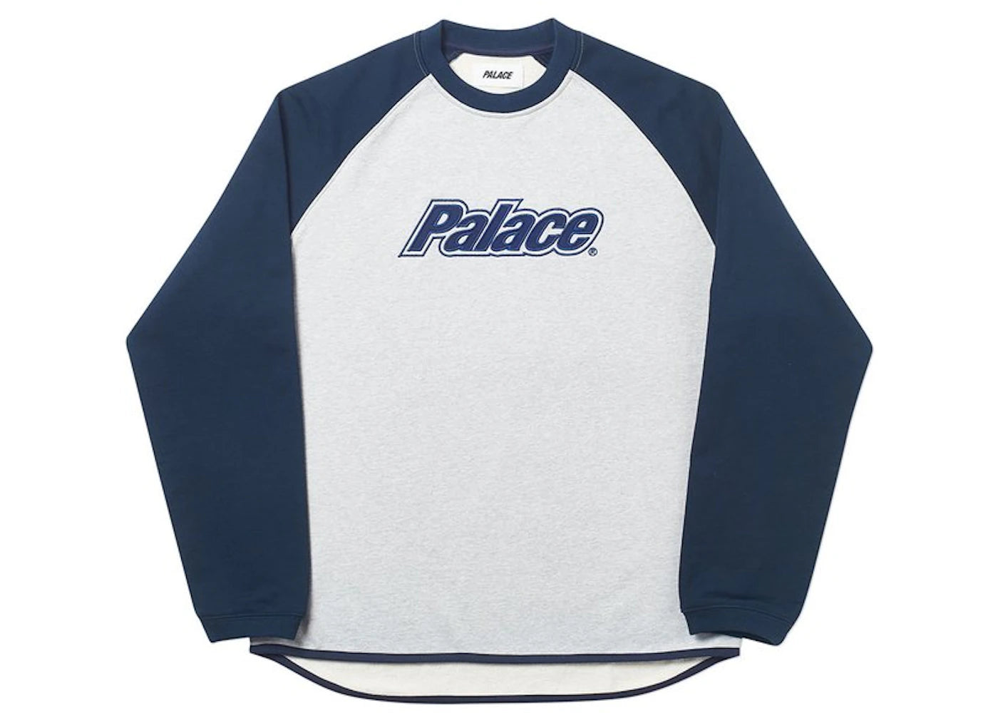 Palace Blinder Crew Navy/Grey Marl