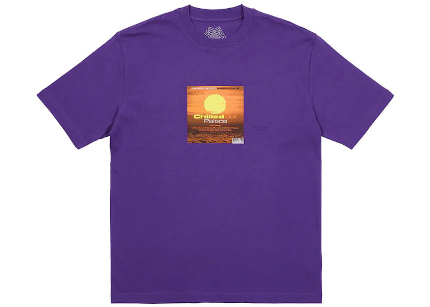 Palace Blissed Out T-Shirt Regal Purple