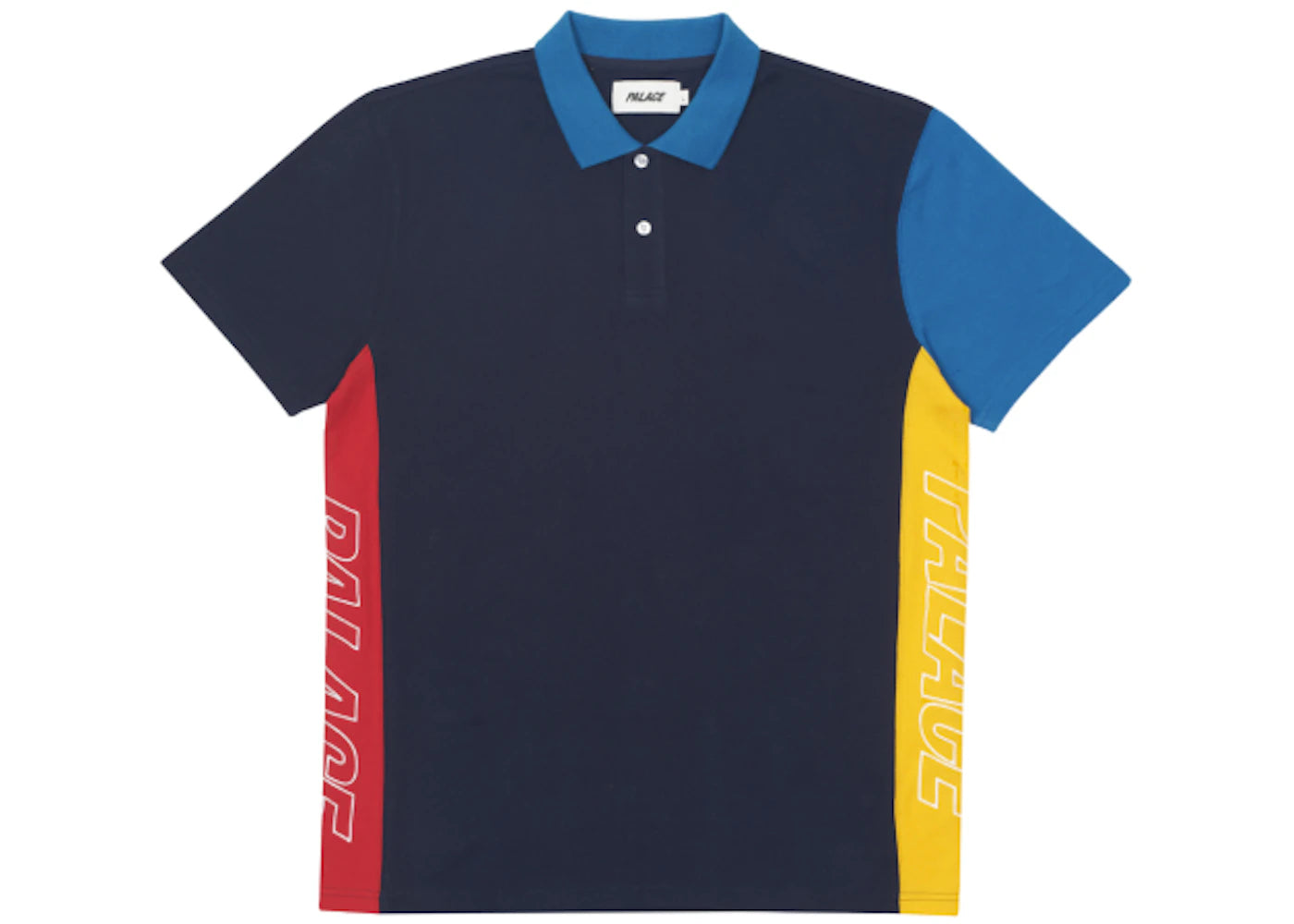 Palace Block Polo Navy/Multi