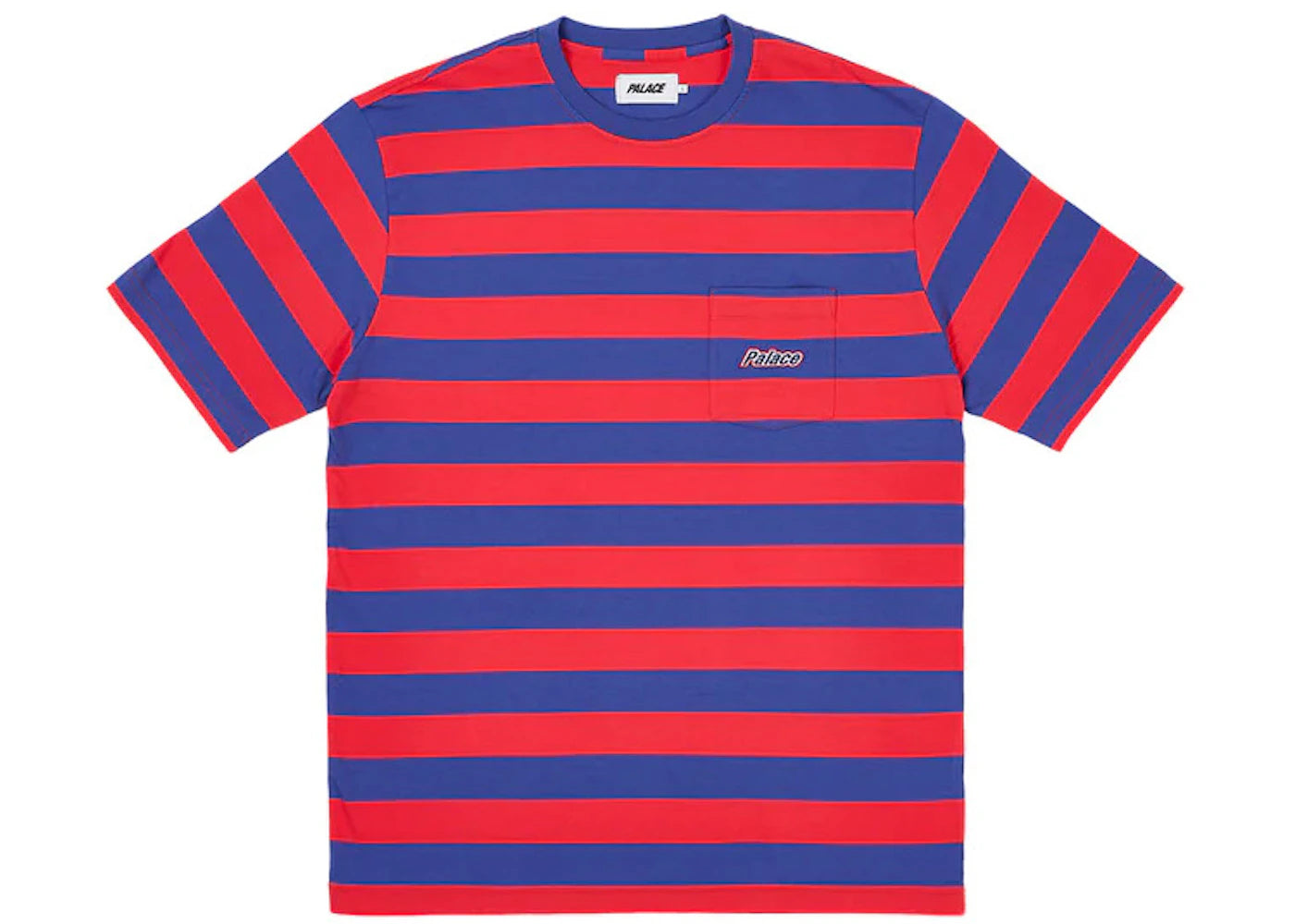 Palace Block Stripe T-Shirt Navy