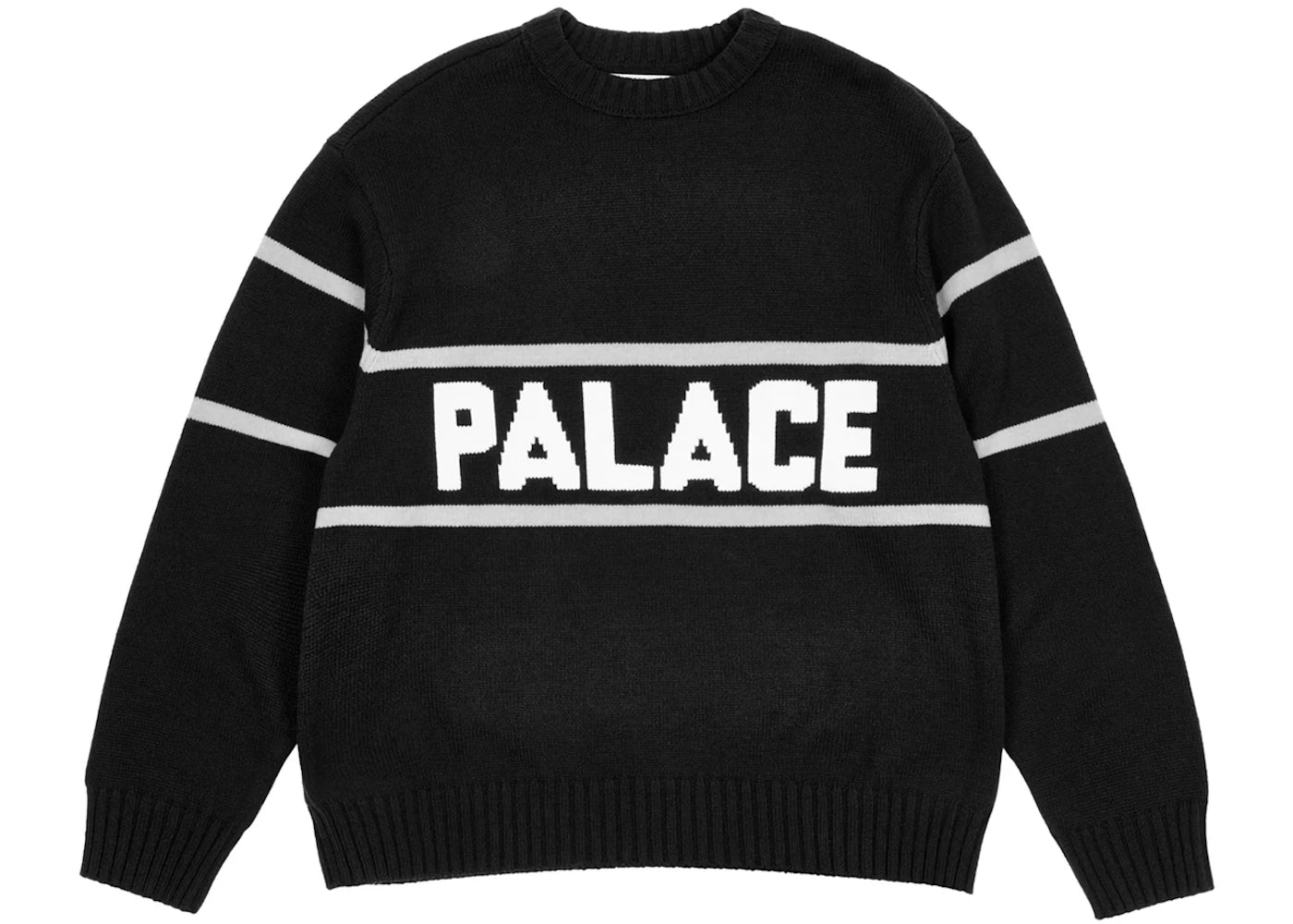 Palace Blocky Knit Black