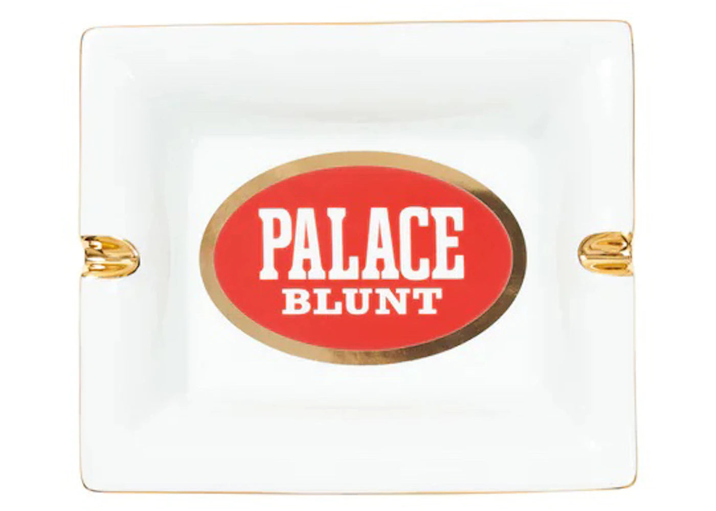 Palace Blunt Ceramic Ashtray White