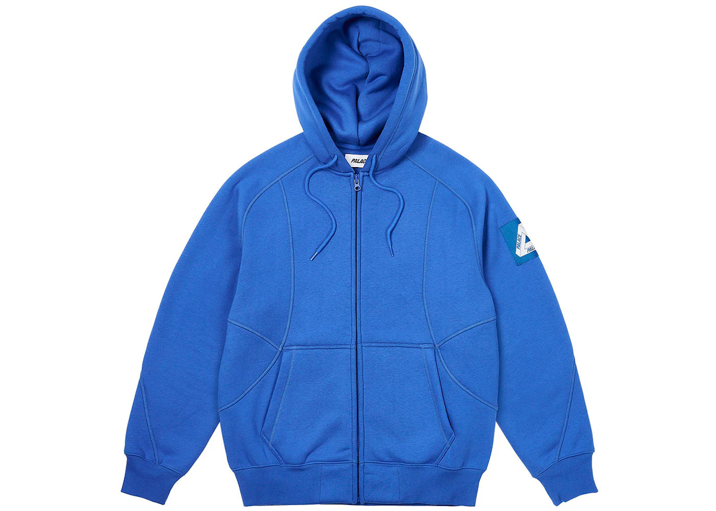 Palace Bonded Sherpa Zip Hood Palatial Blue