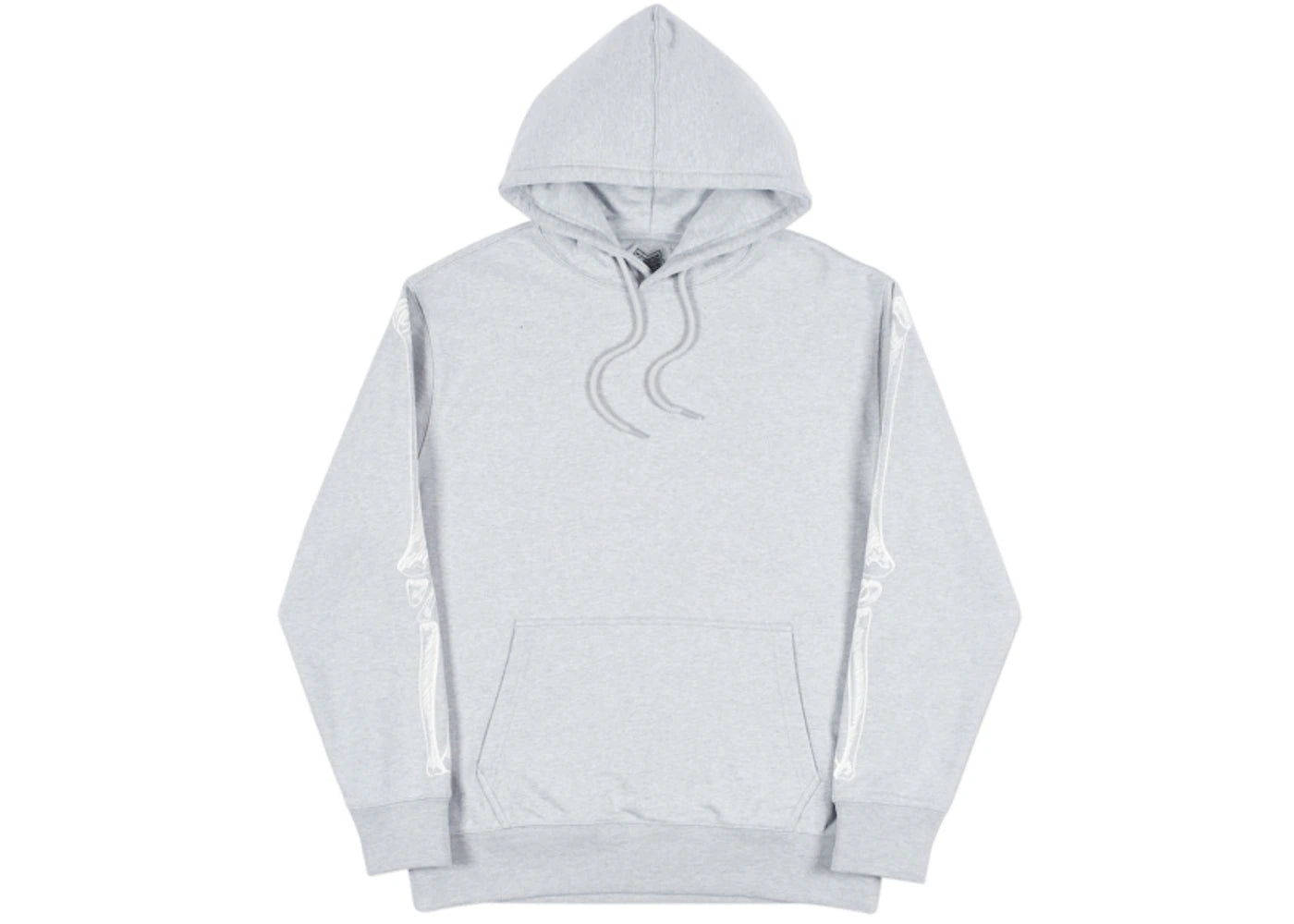 Palace Bones Hood Grey Marl