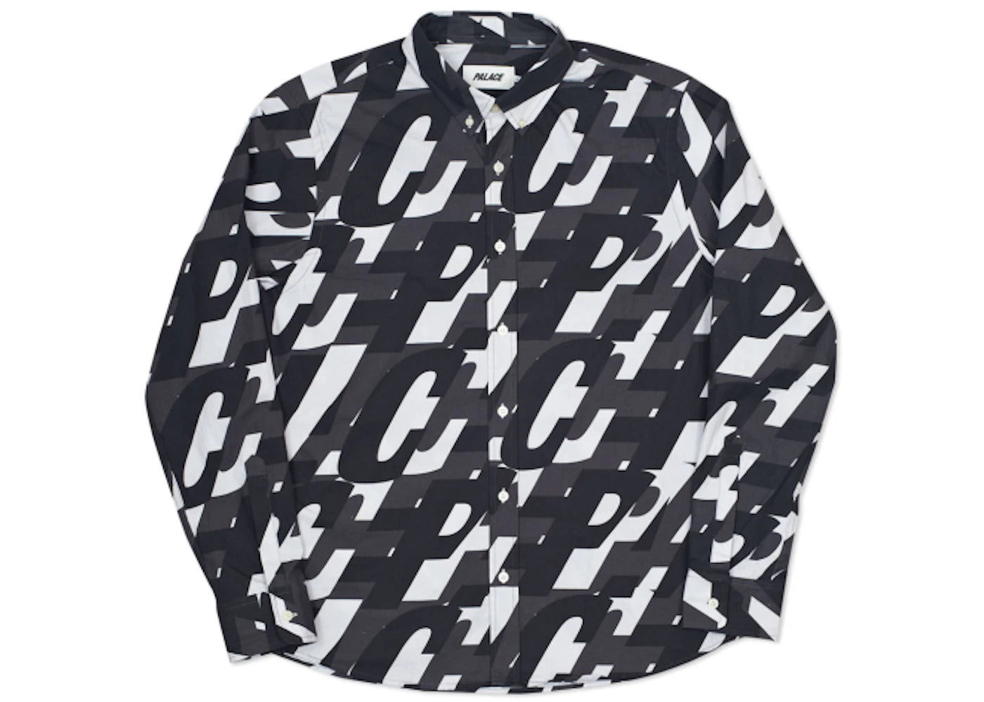 Palace Boojie Shirt Repeater White/Navy/Black