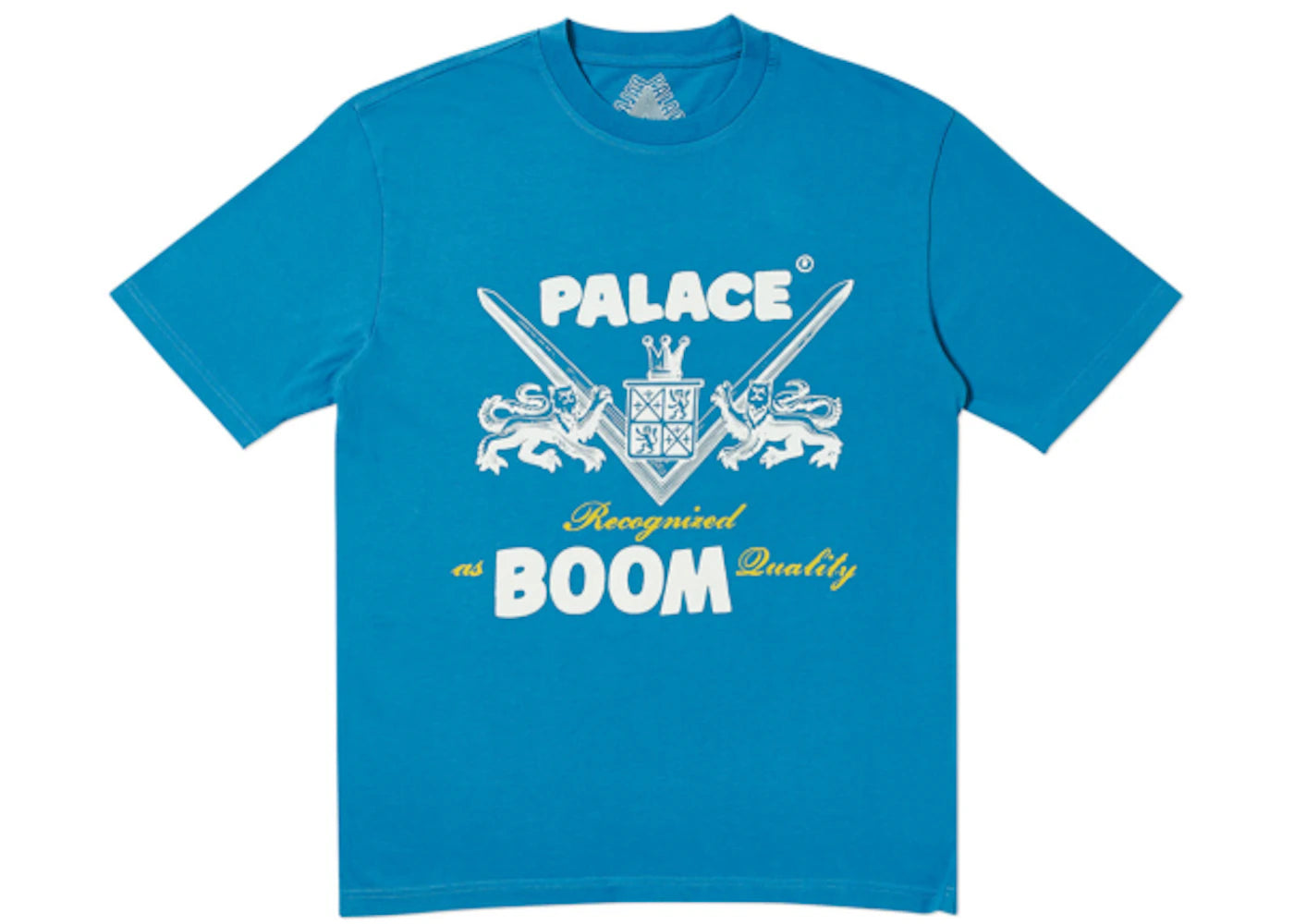 Palace Boom Quality T-Shirt Blue