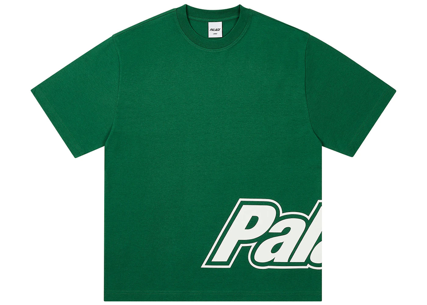 Palace Border Logo T-Shirt Racey Green