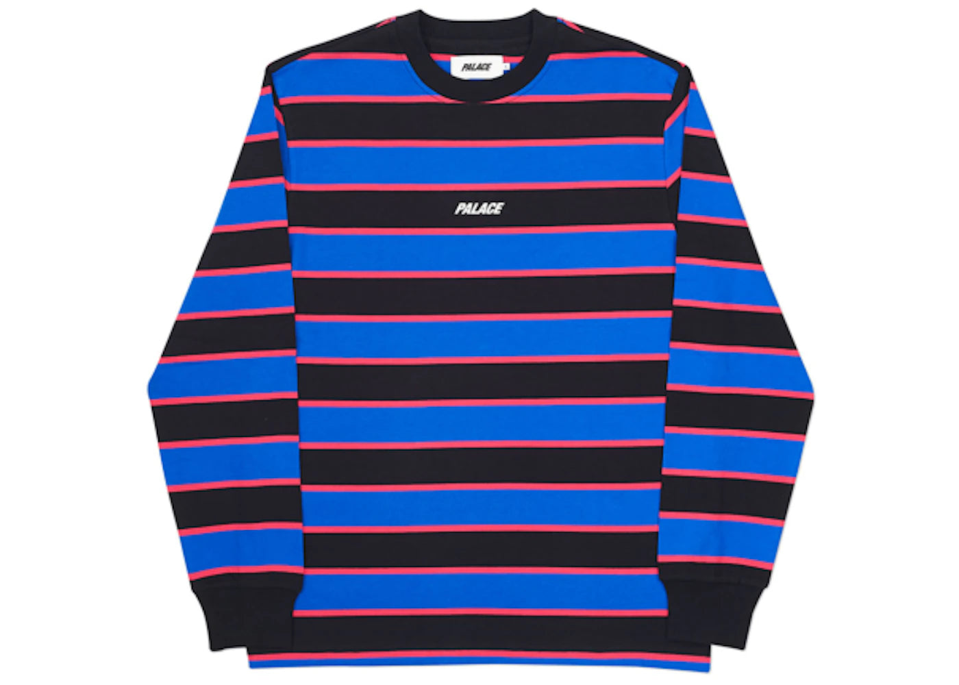 Palace Border Longsleeve Black/Blue