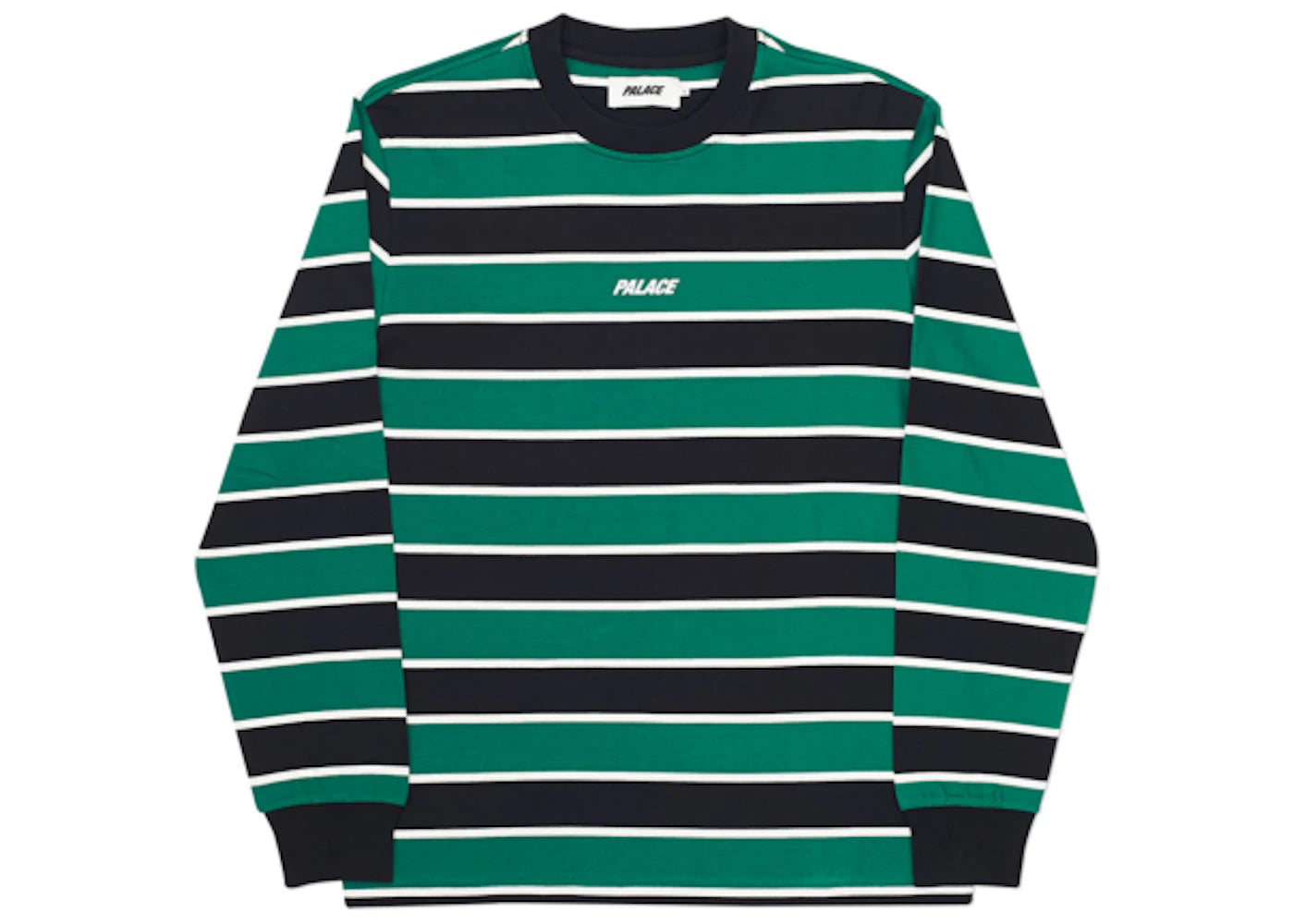 Palace Border Longsleeve Black/Green