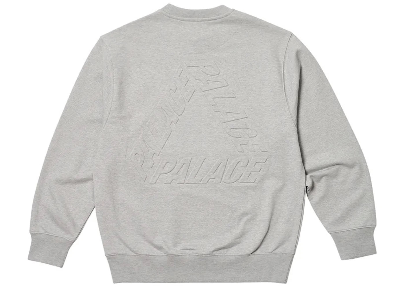 Palace Bossy P3 Crew Grey Marl