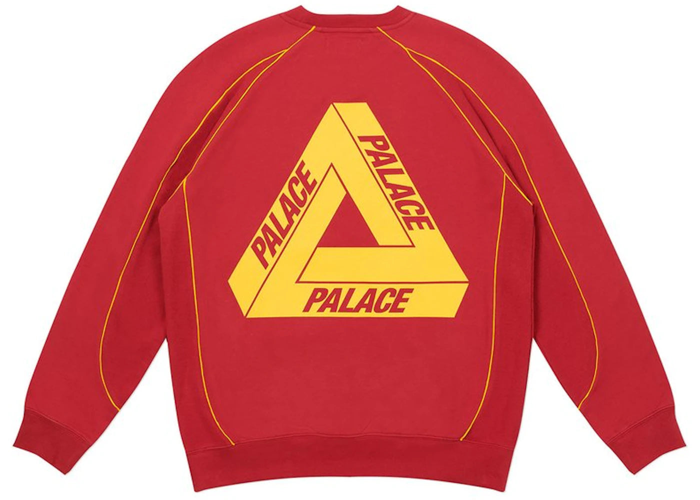 Palace Bowl Out Crew Burgundy