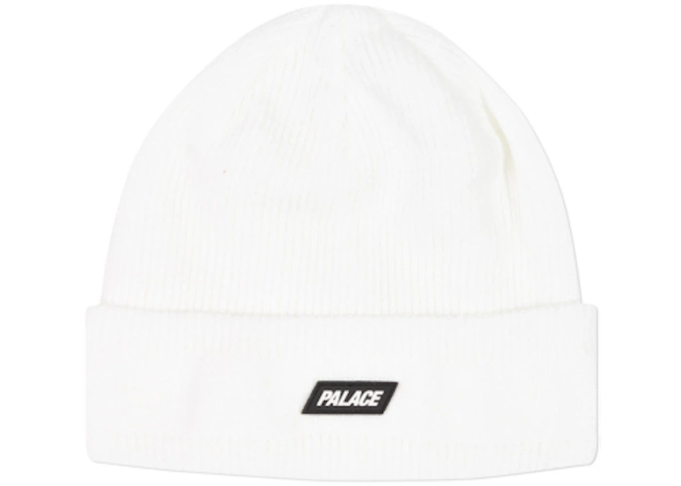 Palace Break Knit Beanie White
