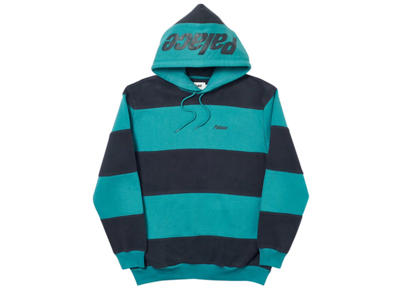 Palace Brusher Hood Black/Teal