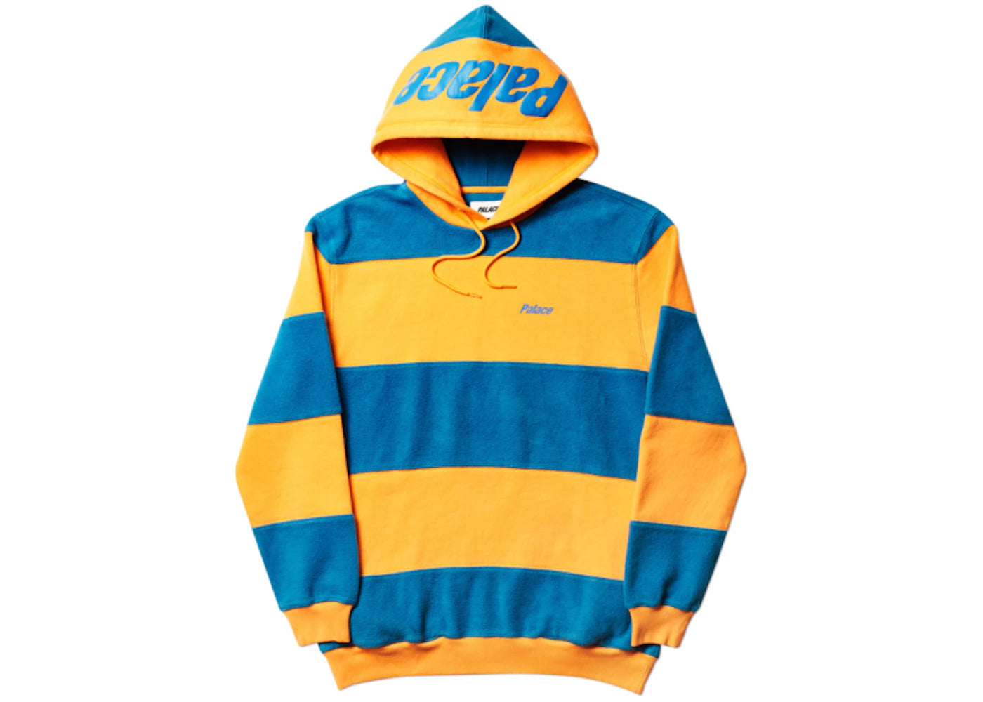 Palace Brusher Hood Blue/Orange