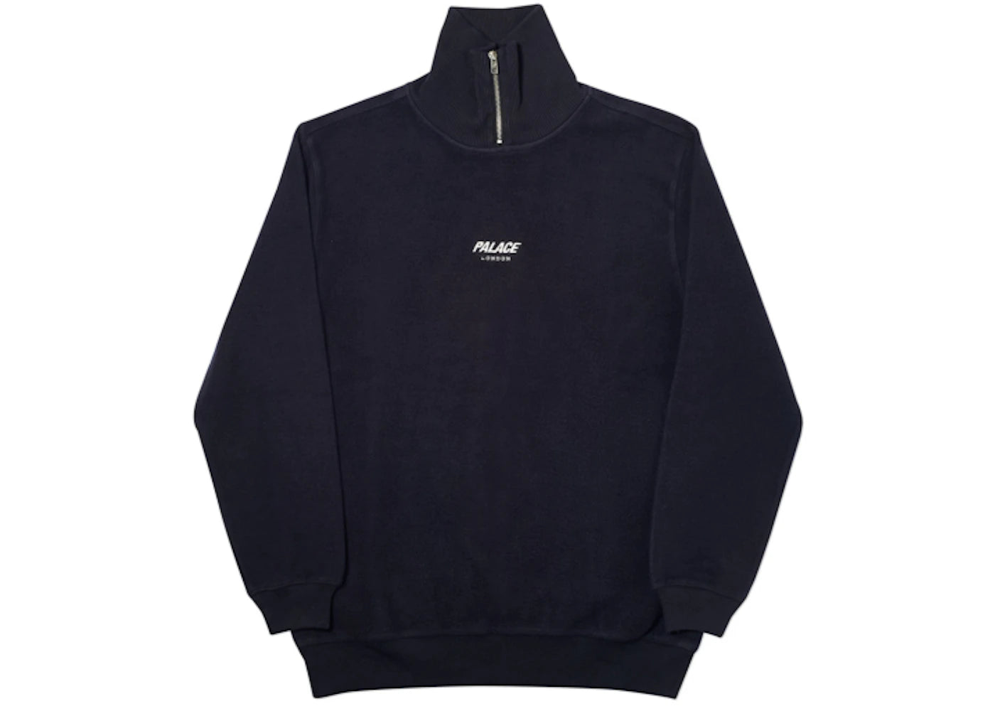 Palace Brusher Zip Neck Black