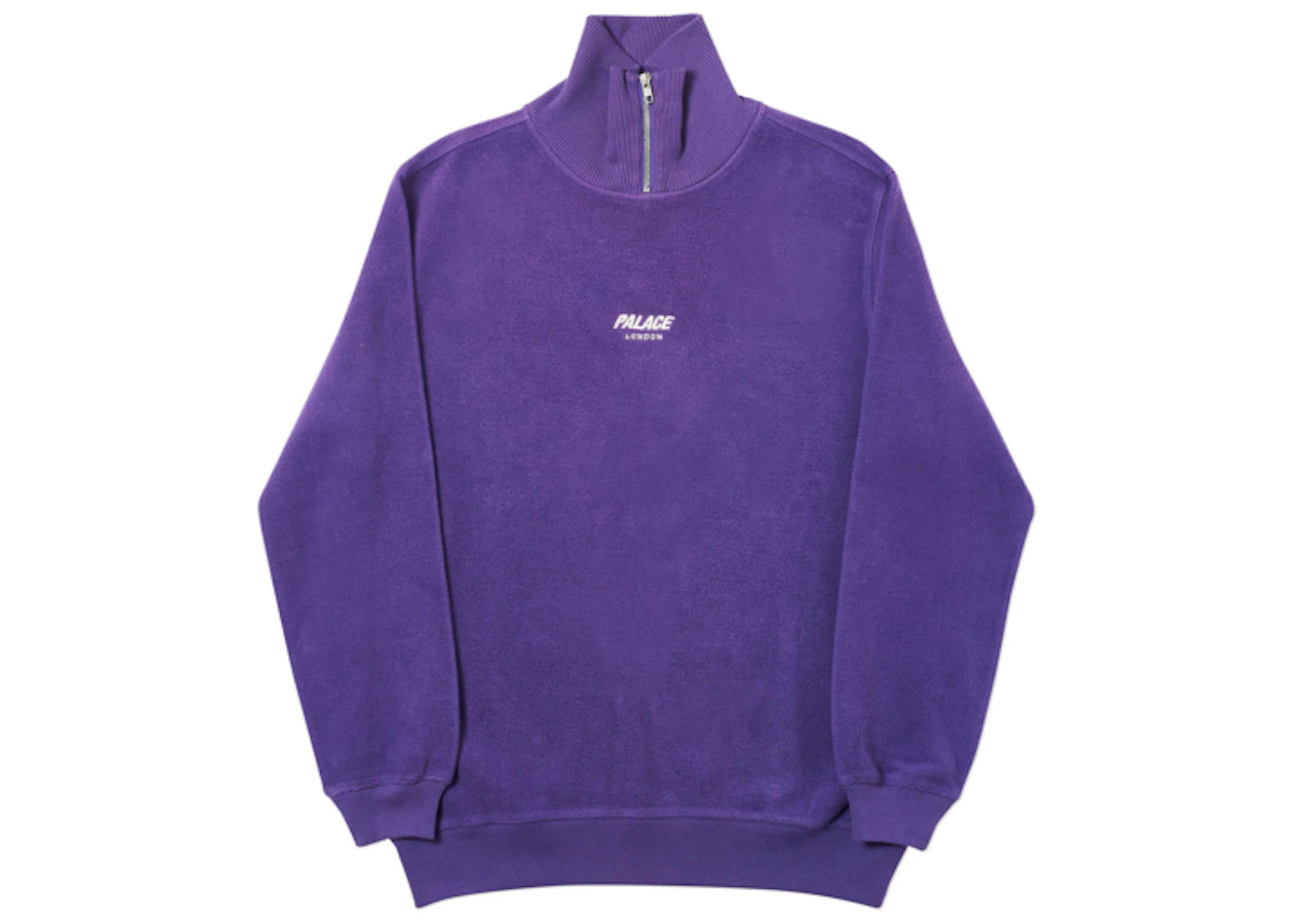 Palace Brusher Zip Neck Purple