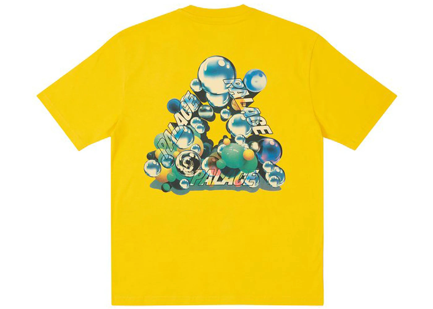 Palace Bubbling T-shirt Yellow
