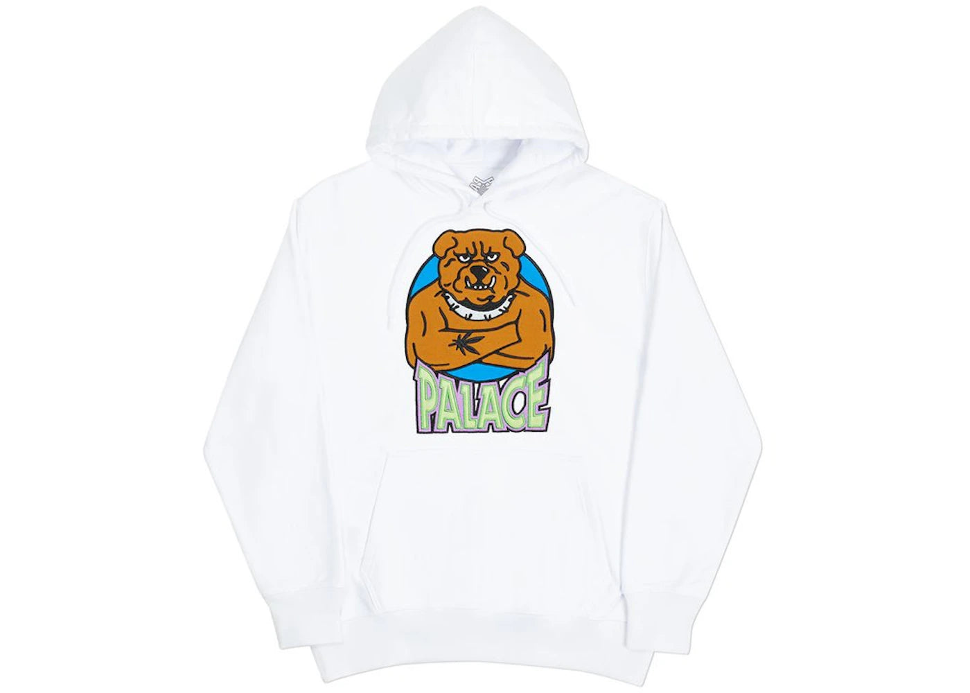 Palace Bulldog Hood White