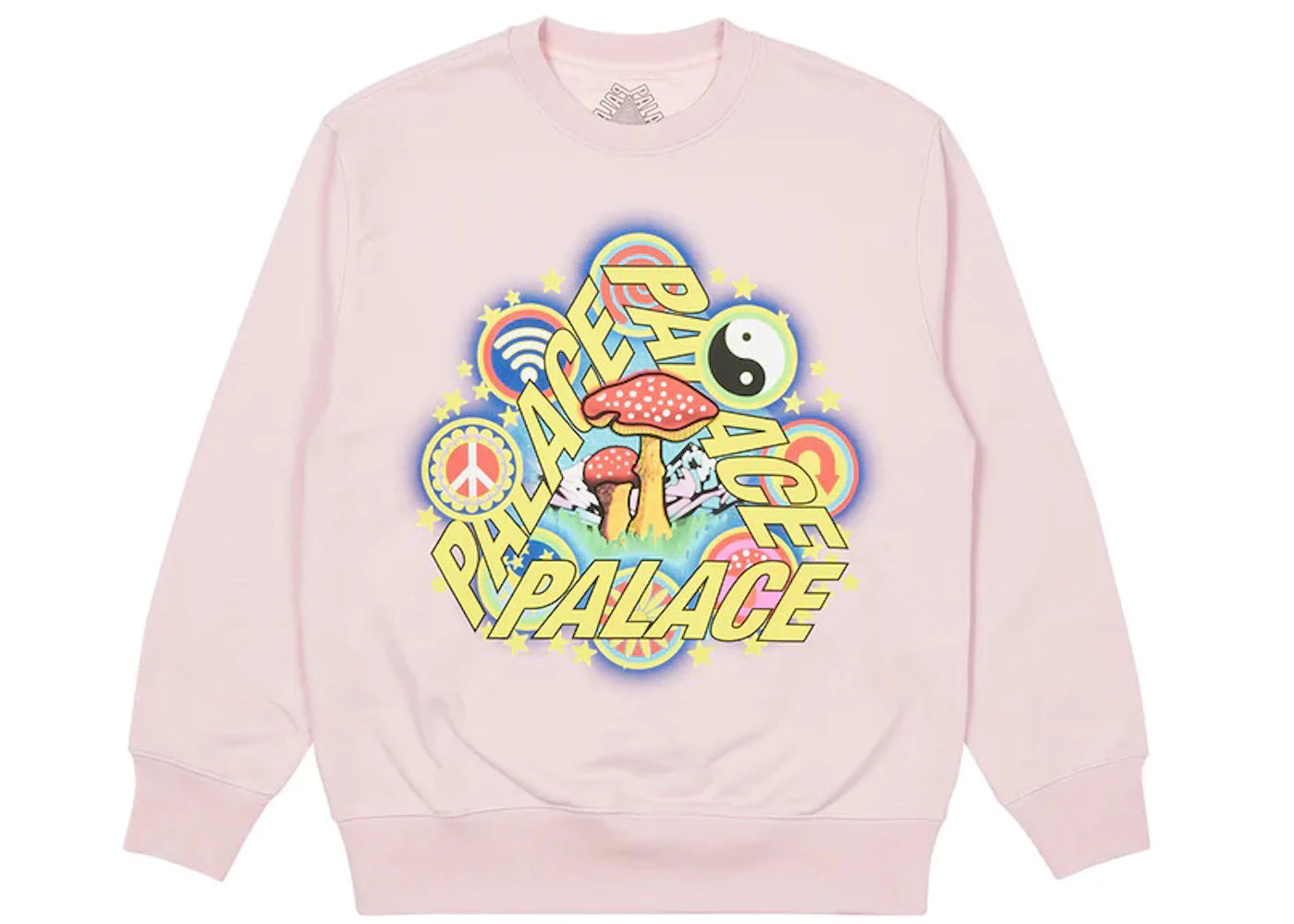 Palace Bun 5G Crew Pink