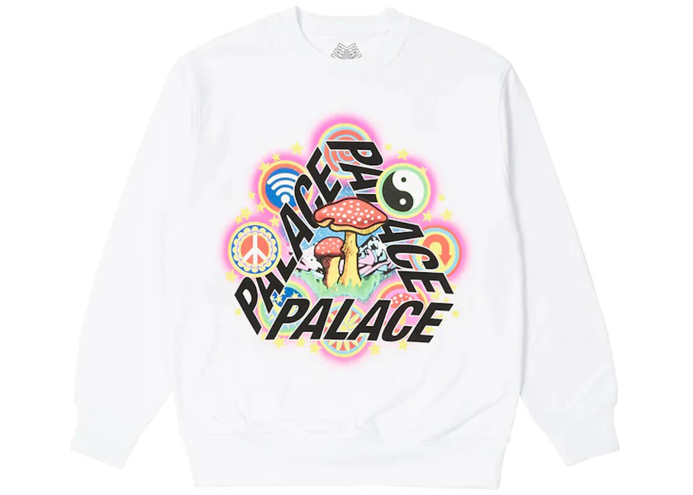 Palace Bun 5G Crew White