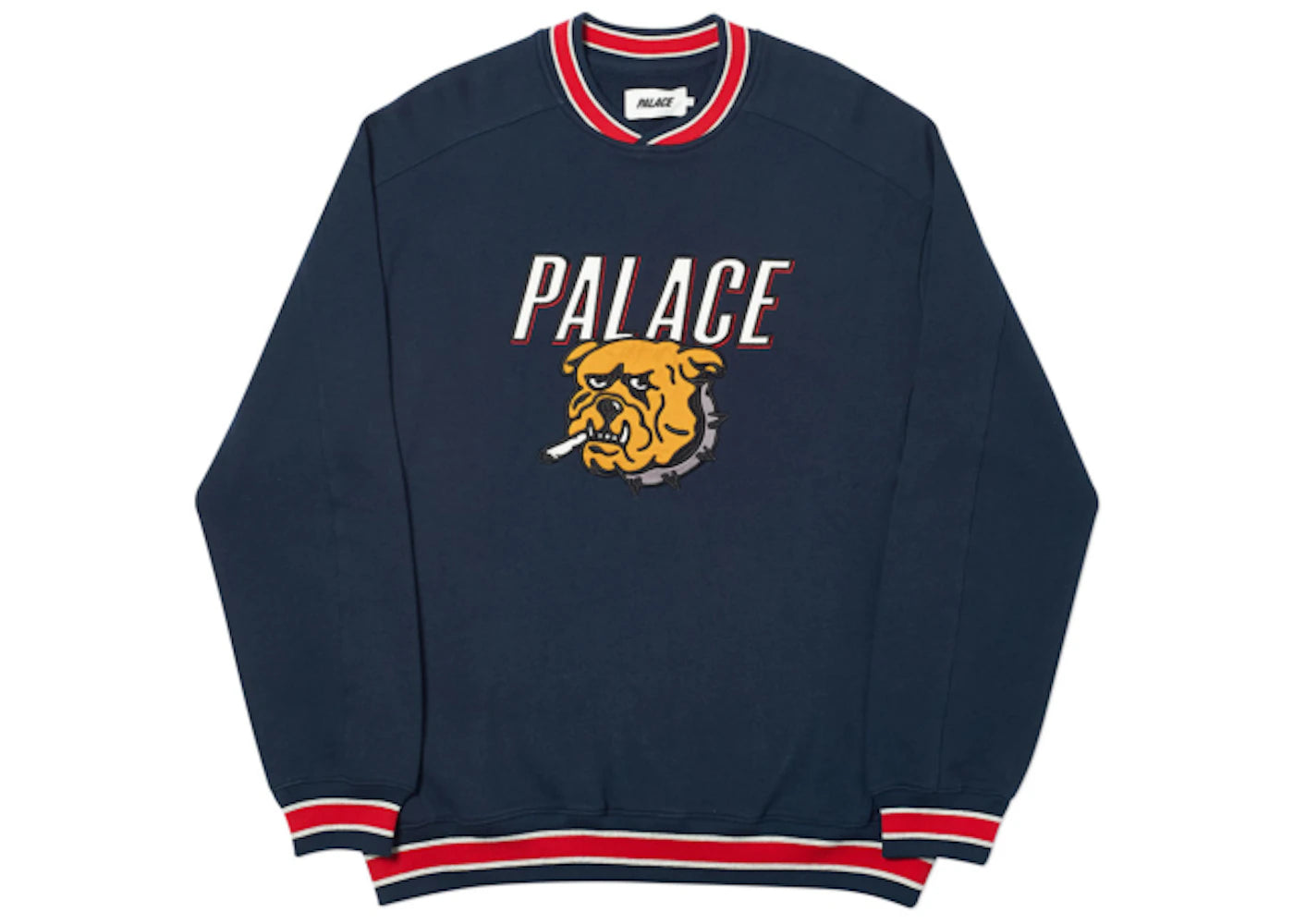 Palace Bunning Bulldog Crew Navy