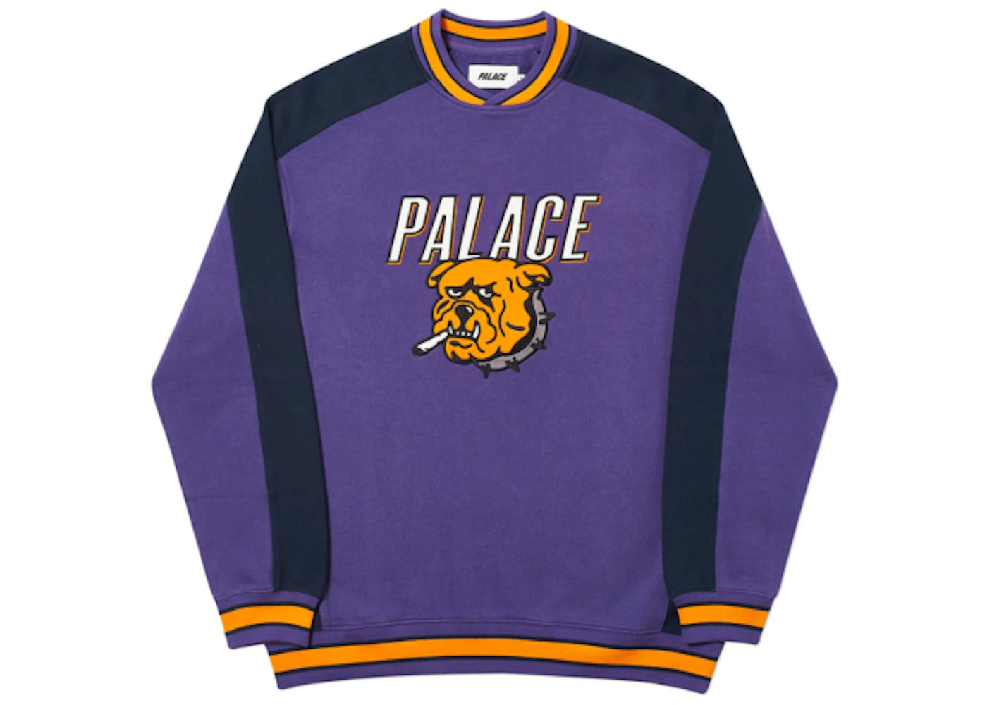 Palace Bunning Bulldog Crew Purple