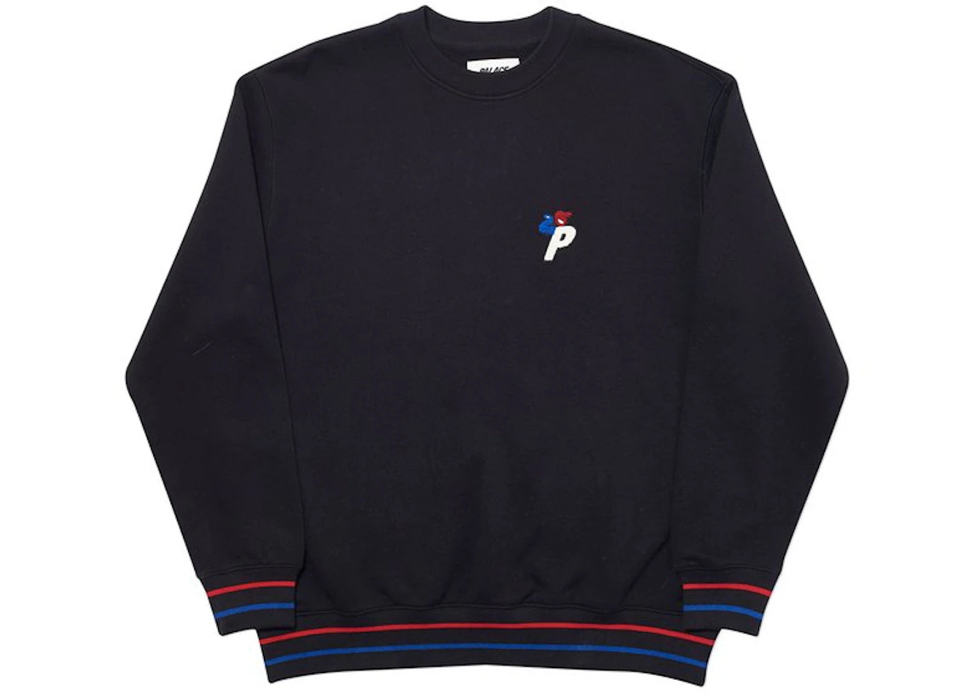 Palace Bunning Man Crew Black