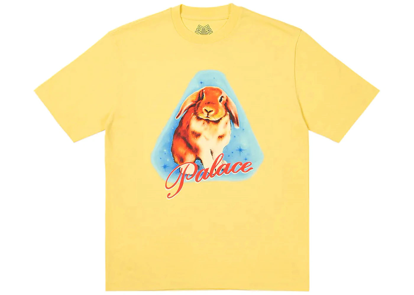 Palace Bunny T-shirt Blessed Yellow