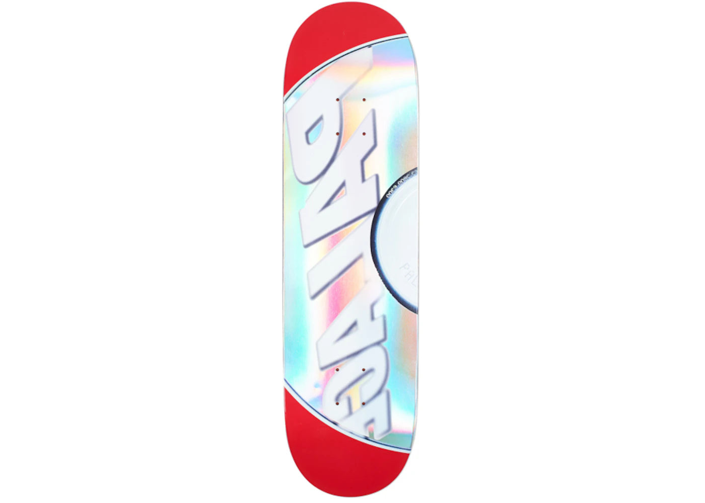 Palace CD 8.5 Skateboard Deck Red