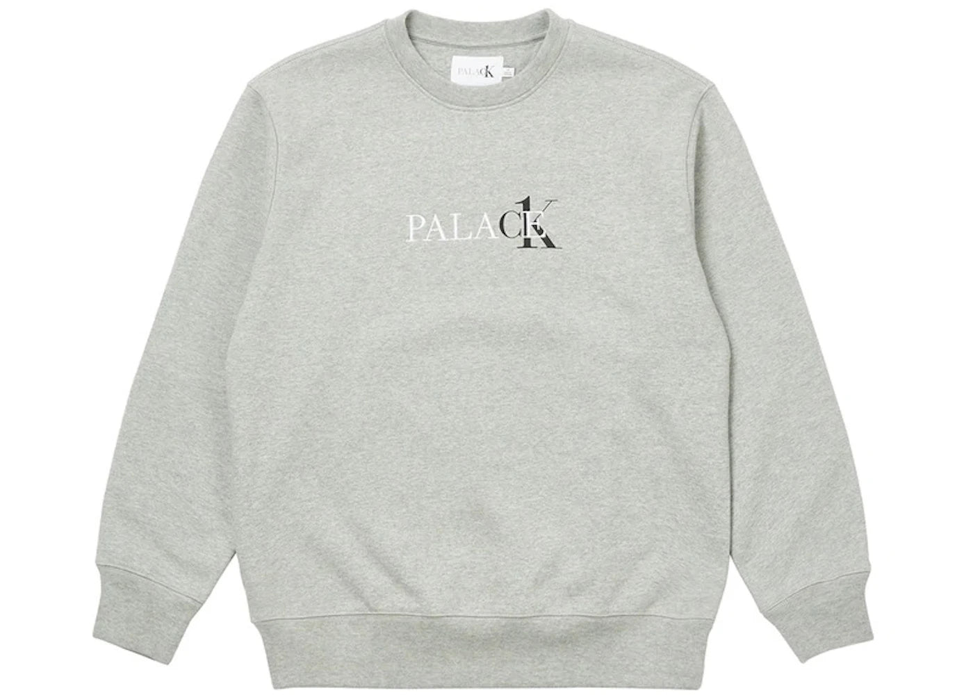 Palace CK1 Crew Light Grey Heather