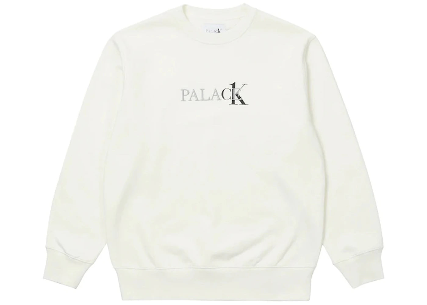 Palace CK1 Crew Star White