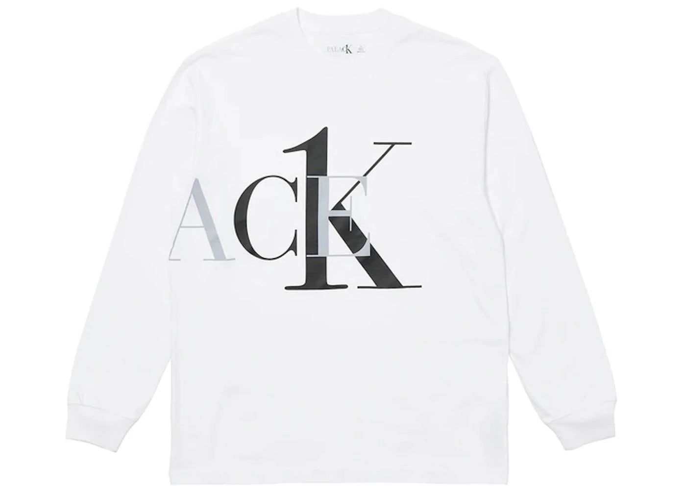 Palace CK1 Longsleeve Classic White