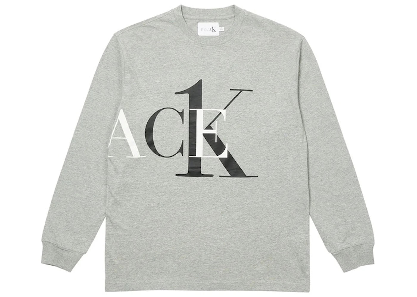 Palace CK1 Longsleeve Grey Heather