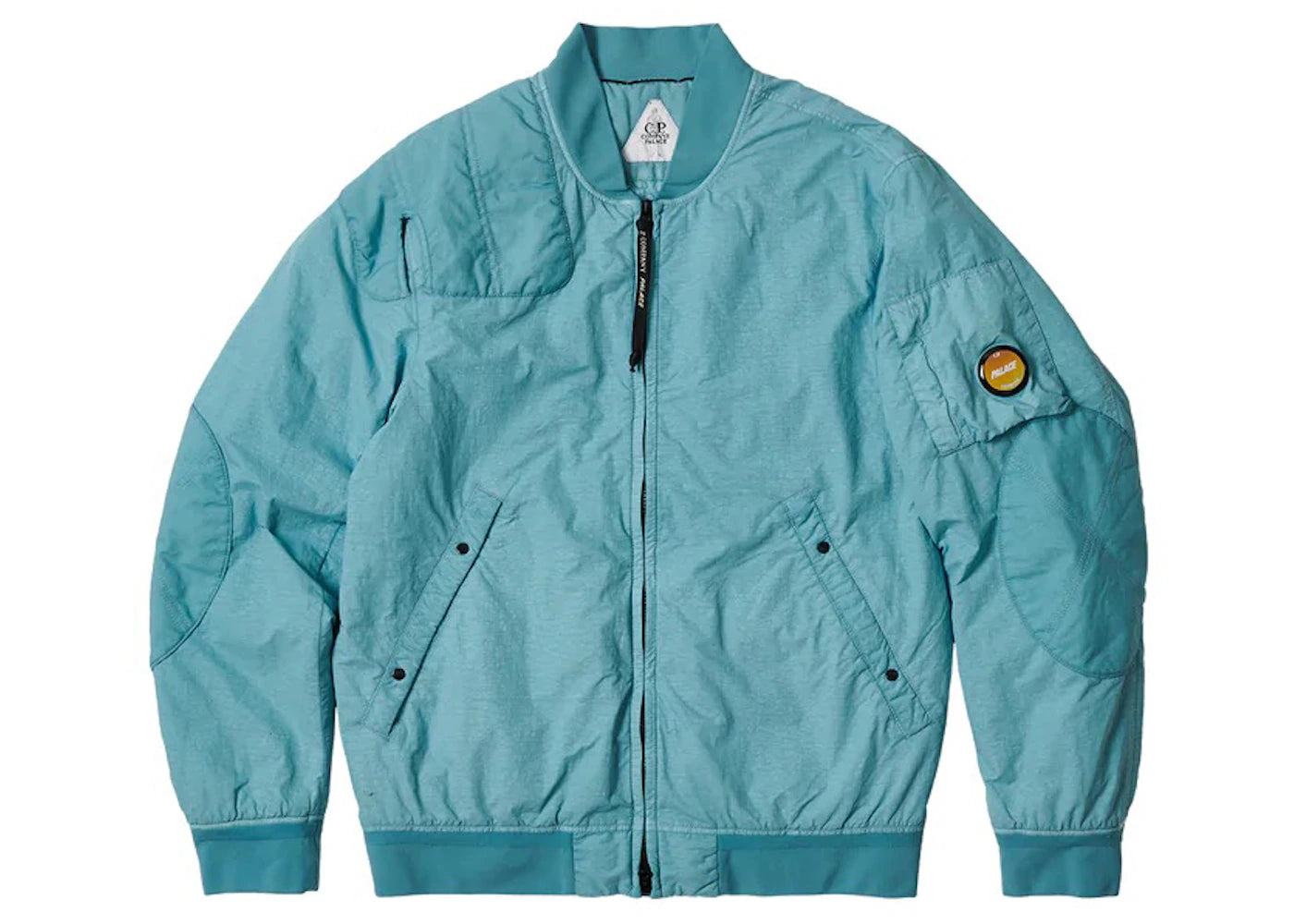 Palace C.P. Company Bomber Jacket Blue